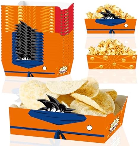 Dragon Themed Disposable Paper Food Trays 24pcs for Birthday Parties