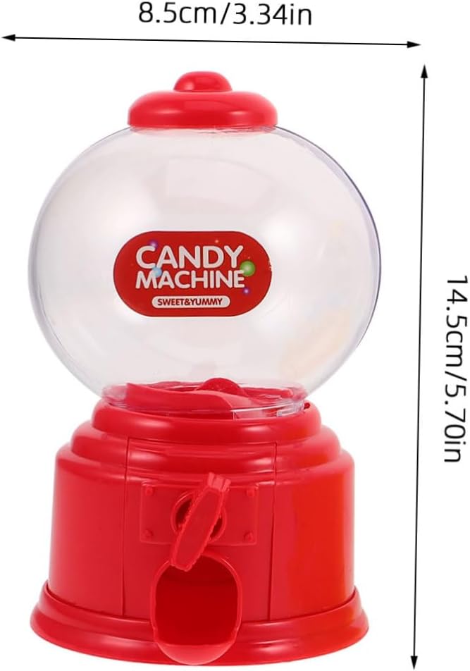 3pcs Mini Candy Dispenser Gumball Machines for Birthday Parties and Weddings