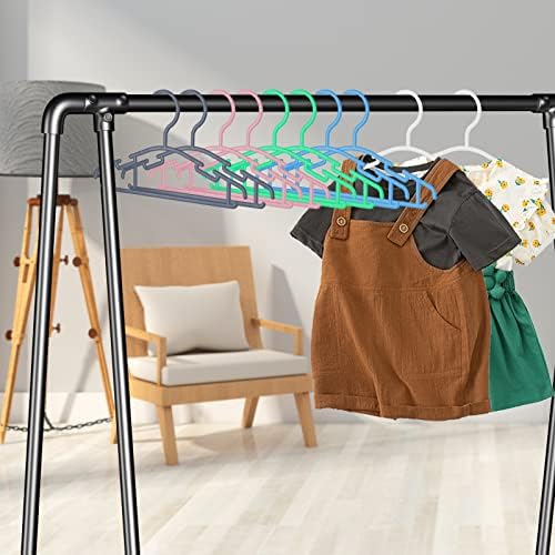 100 Pack White Baby Clothes Hangers for Newborn Storage