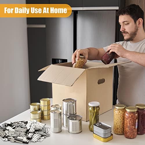 Tarpop 100 Piece Military Can Opener Set Silver