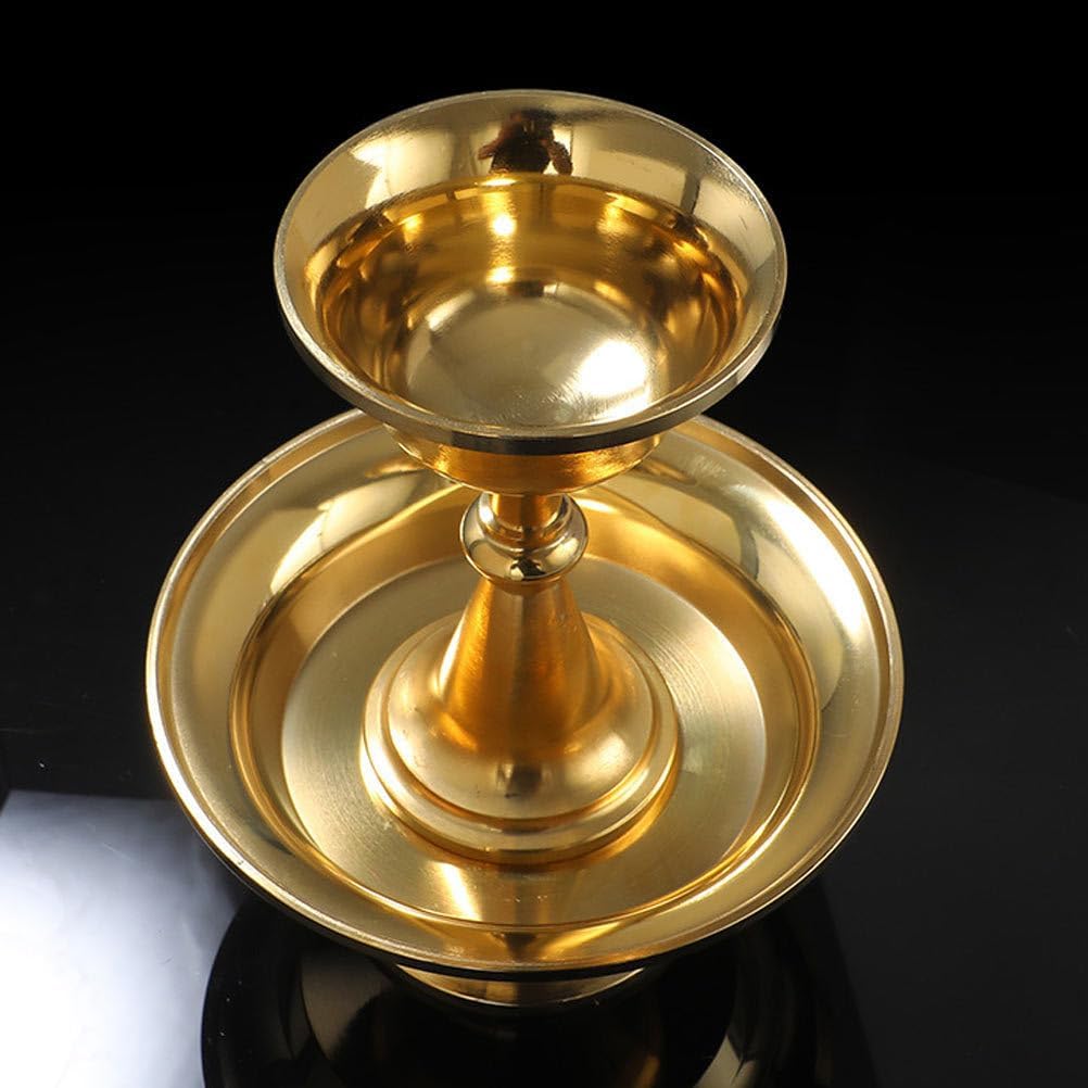 Multipurpose Copper Drinking Glass for Buddhist Temple Use