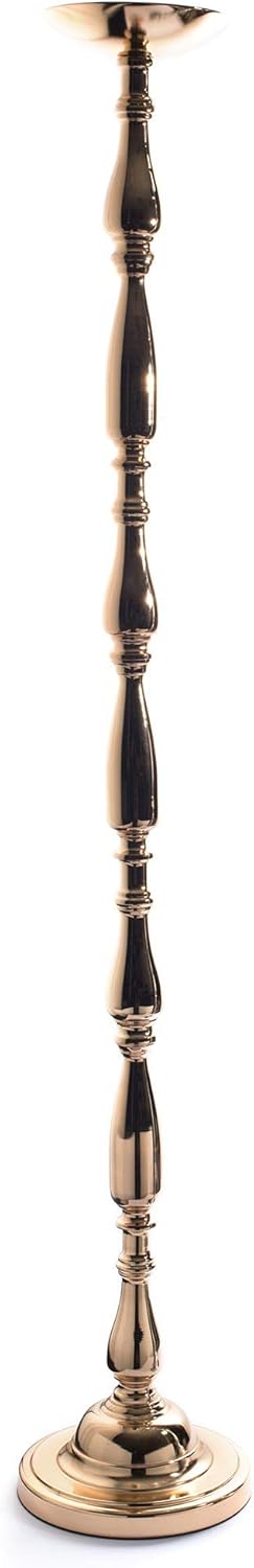 Andersons Decorative Gold Metal Floor Pedestal Stand 4925 In