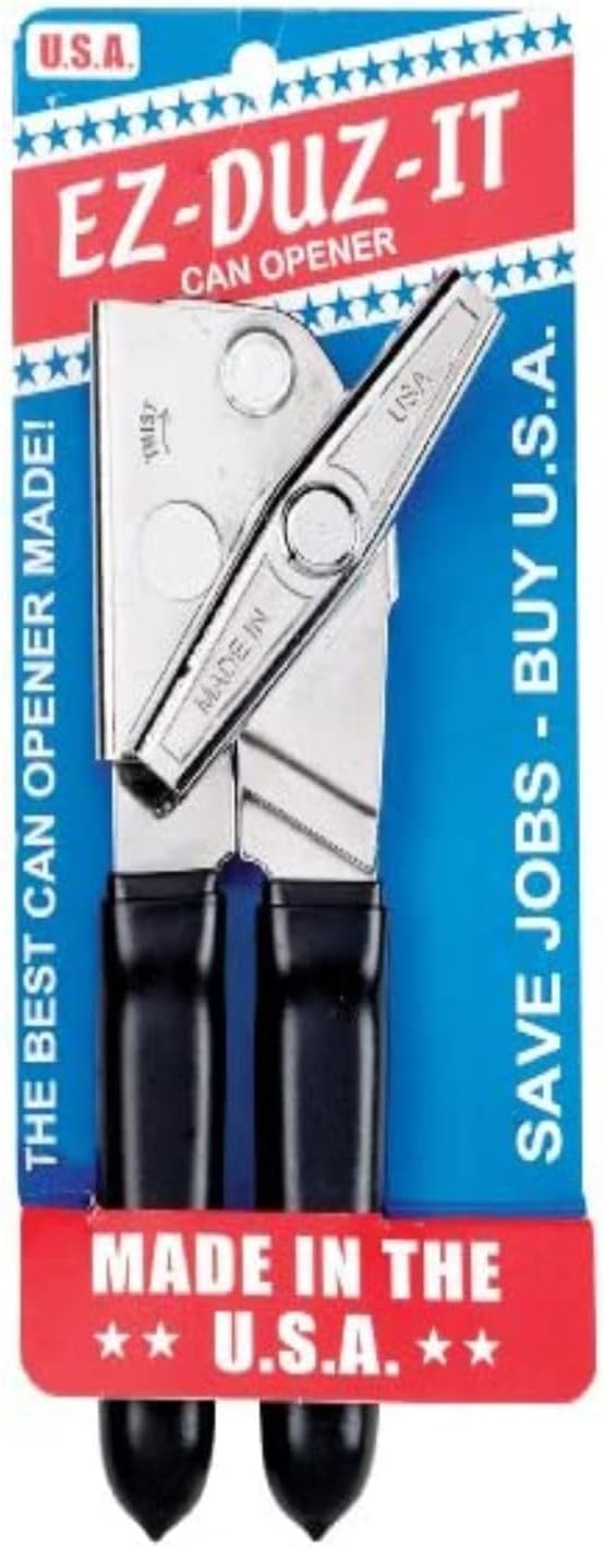 EZ-DUZ-IT Deluxe Manual Can Opener 2 Pack