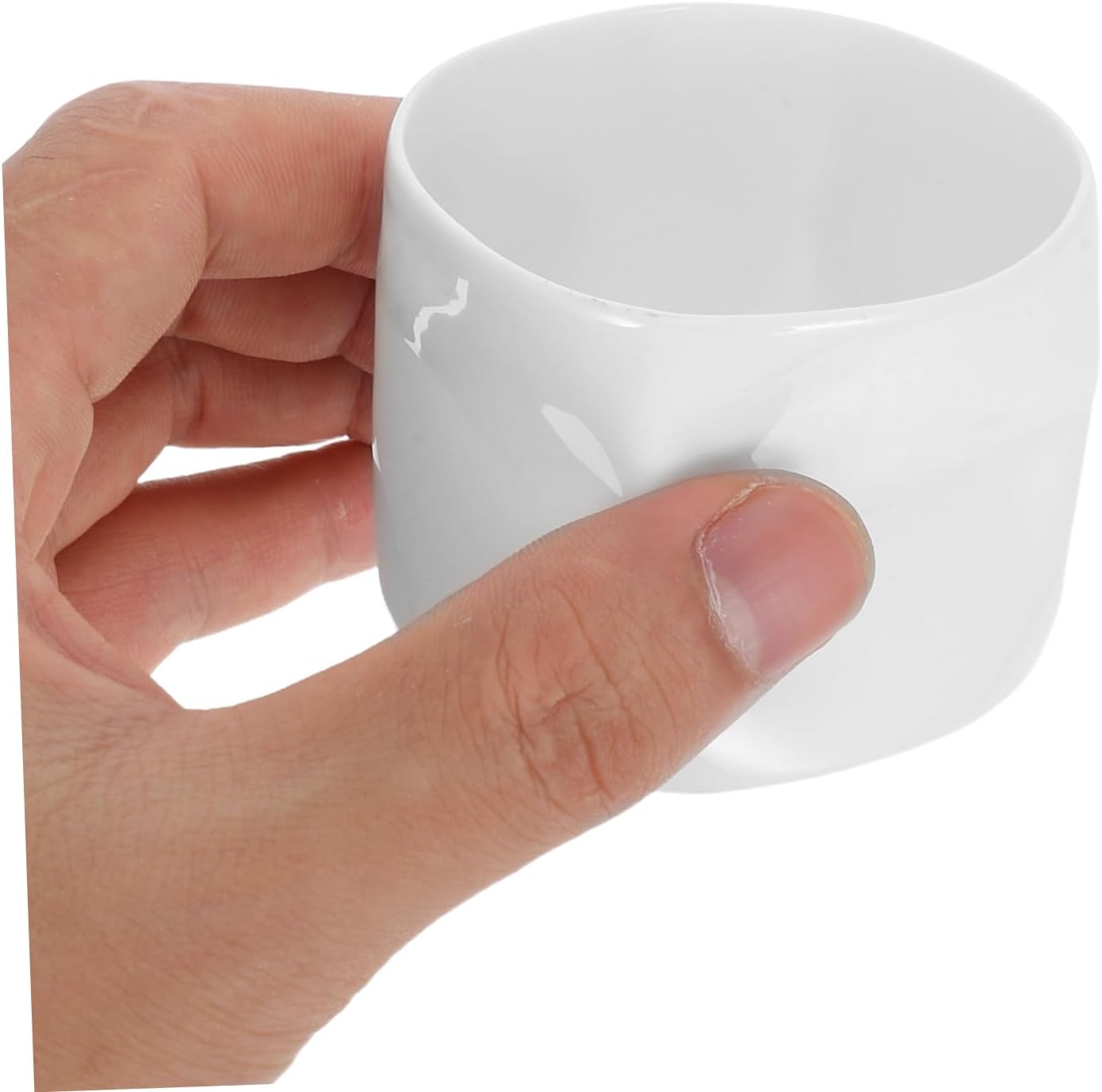 Ciieeo Bone China Tea Cup with Candle Holder Use