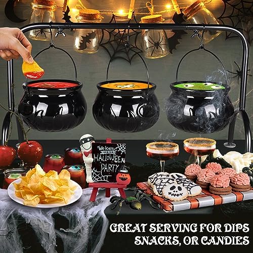 Halloween Witch Cauldron Serving Bowl Set