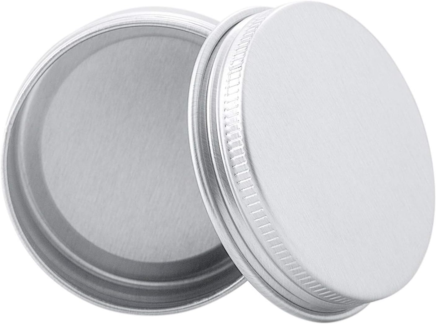 6 Ounce Aluminum Cans with Screw Lid 6 Pcs Set