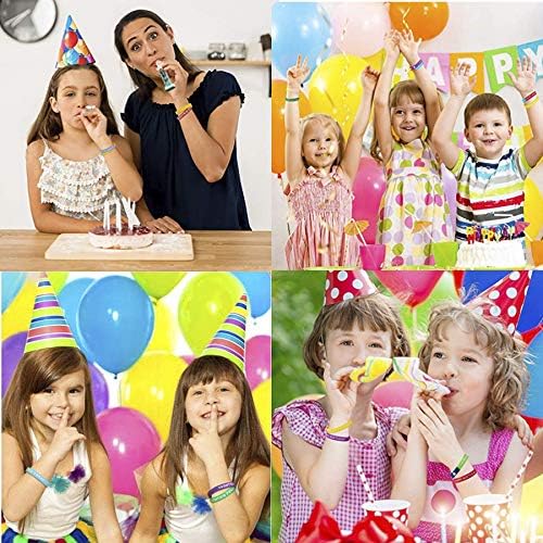 ARTLYMERS Happy Birthday Rubber Bracelets 8 Styles