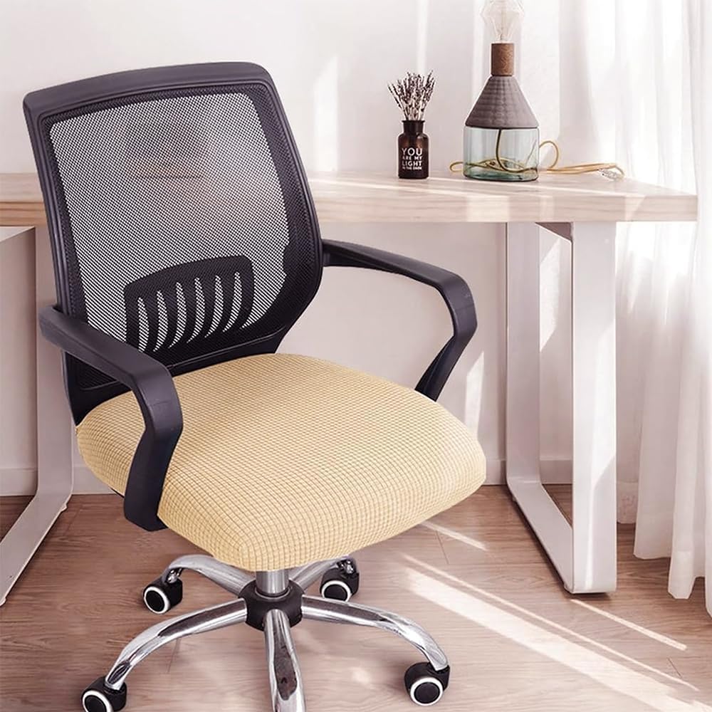 Yikko Elastic Stretch Chair Cover Beige