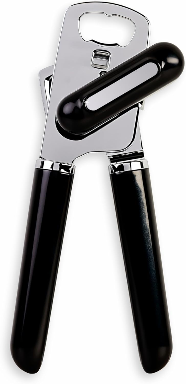 Deiss PRO Hand Held Can Opener Smooth Edge Heavy Duty Ergonomic Handle
