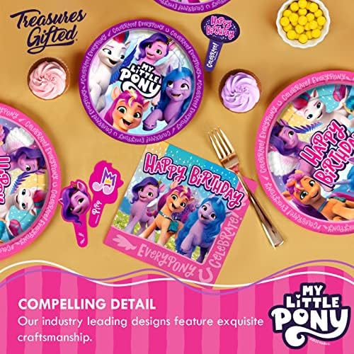 My Little Pony 16 Count 9in Party Plates - Officially Licensed