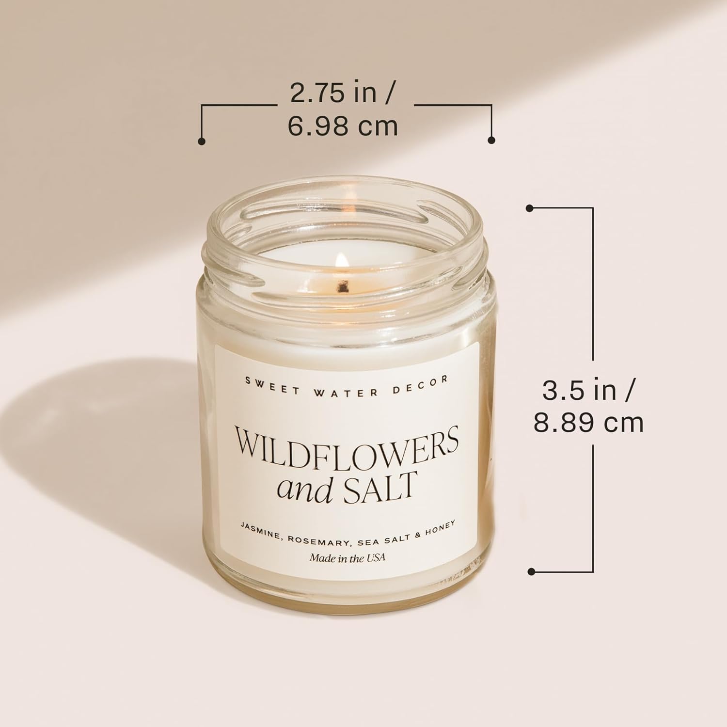 Sweet Water Decor Relax Girl Soy Wax Candle