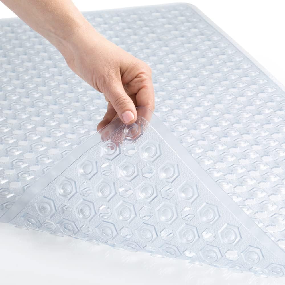 GORILLA GRIP Patented Bath Mat 35x16 Clear