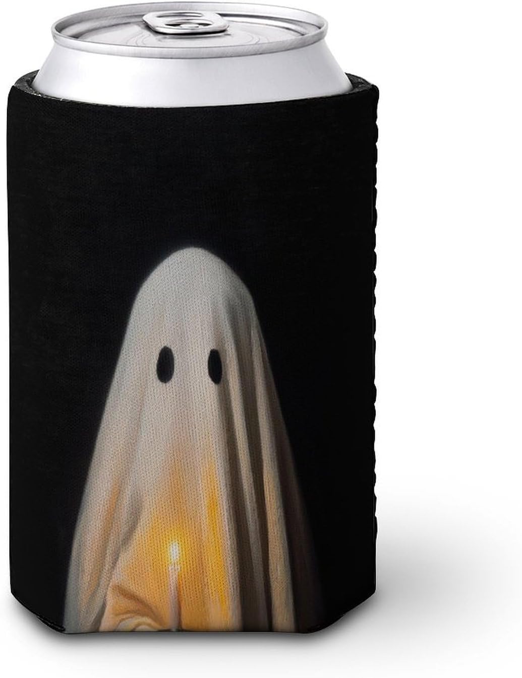Cute Ghost Beer Can Cooler Sleeve Halloween Thermal Insulated Cup Cover