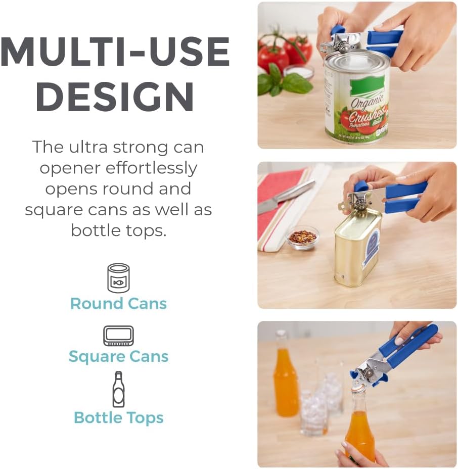 Home Genie Can Opener with Bottle Top Function