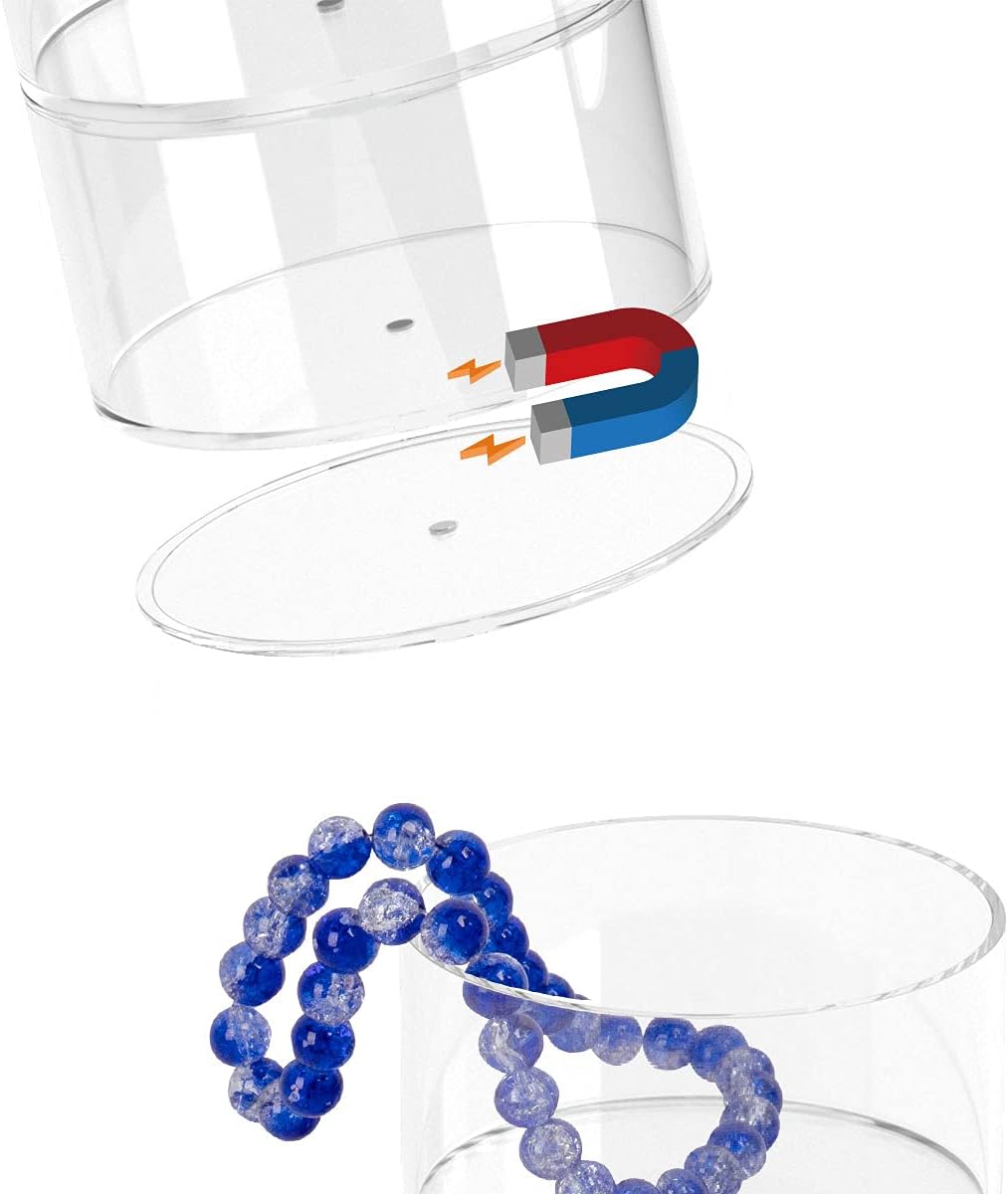 FEMELI Belt Organizer with 5 Layers and Acrylic Display Case
