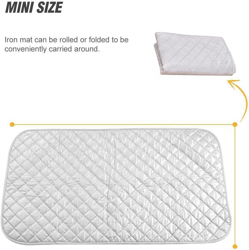 Ruibo Magnetic Ironing Mat Blanket - Heat Resistant Portable Cover 33x18