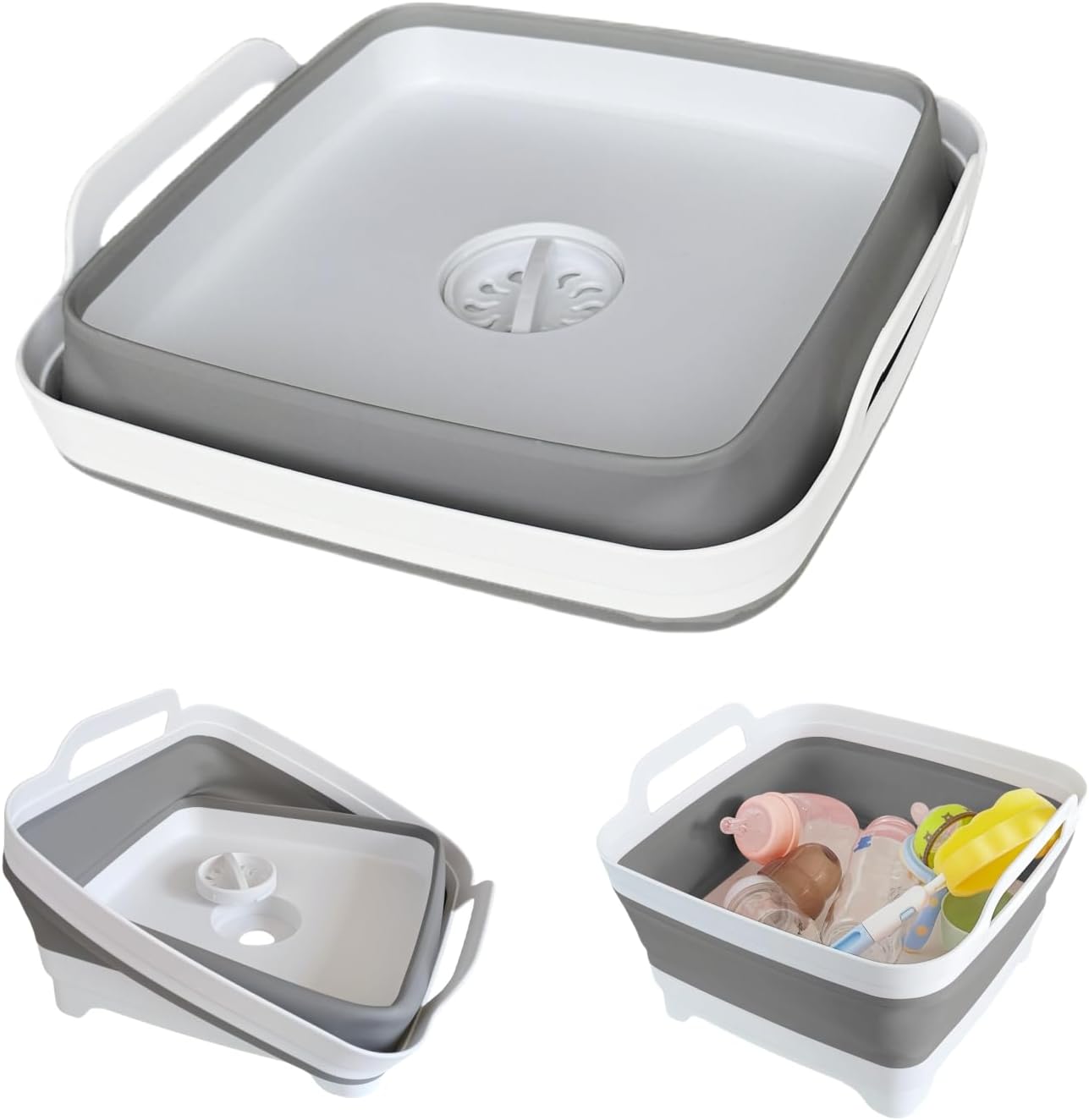 GIMWA Collapsible Wash Basin for Baby Bottles