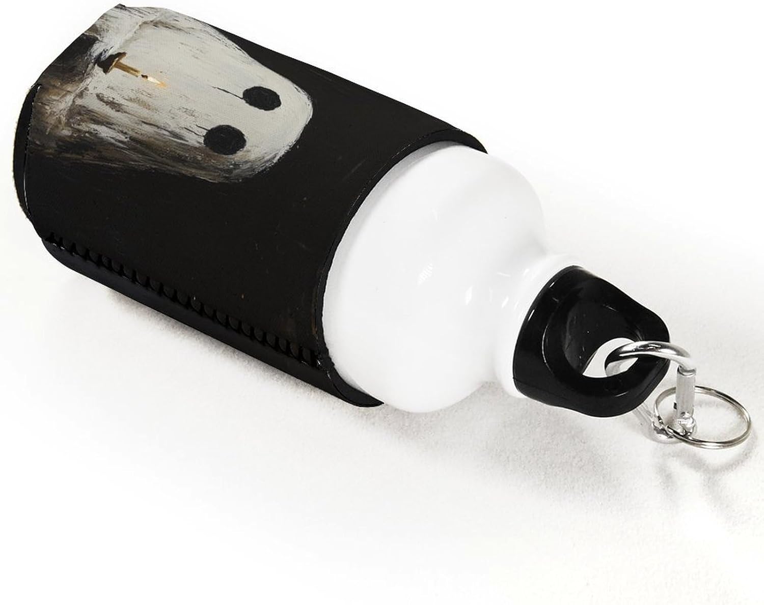 Cute Ghost Candle Beer Can Cooler Sleeve Halloween Insulated Beverage Holder