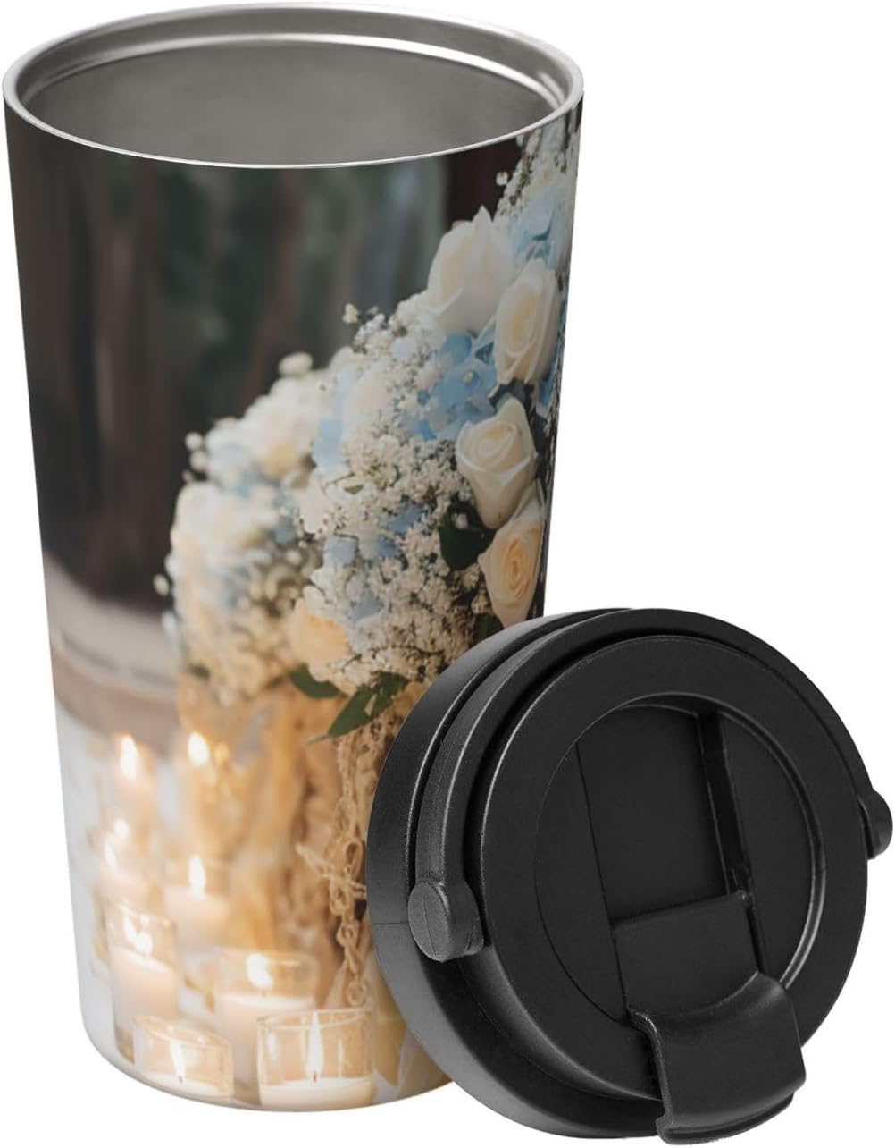 18oz Insulated Coffee Mug with Flip Lid