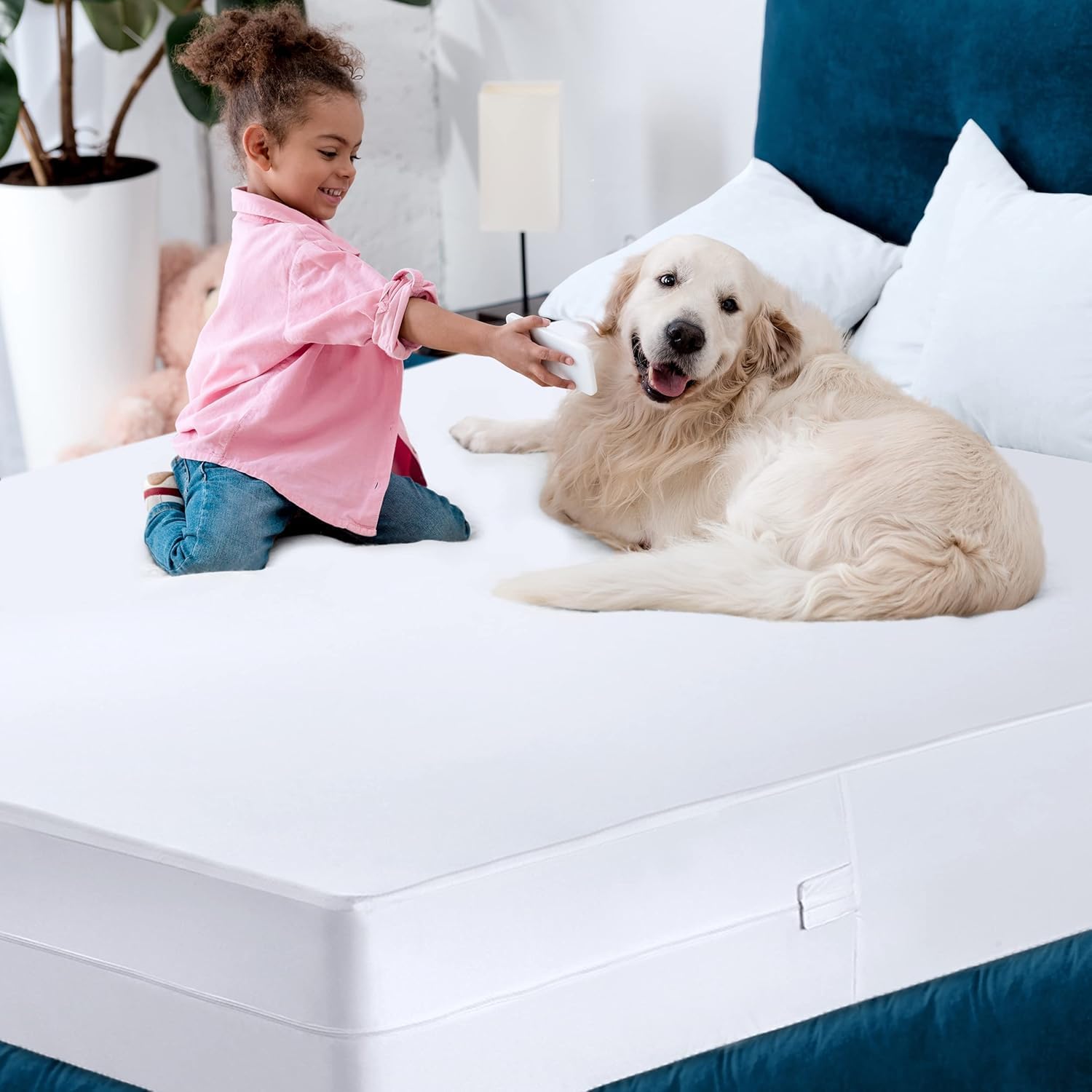 Utopia Bedding Queen Mattress Encasement 100 Waterproof