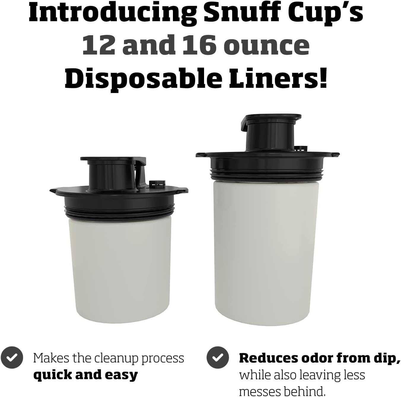 Snuff Cup Pro Spittoon with Storage and Can Opener