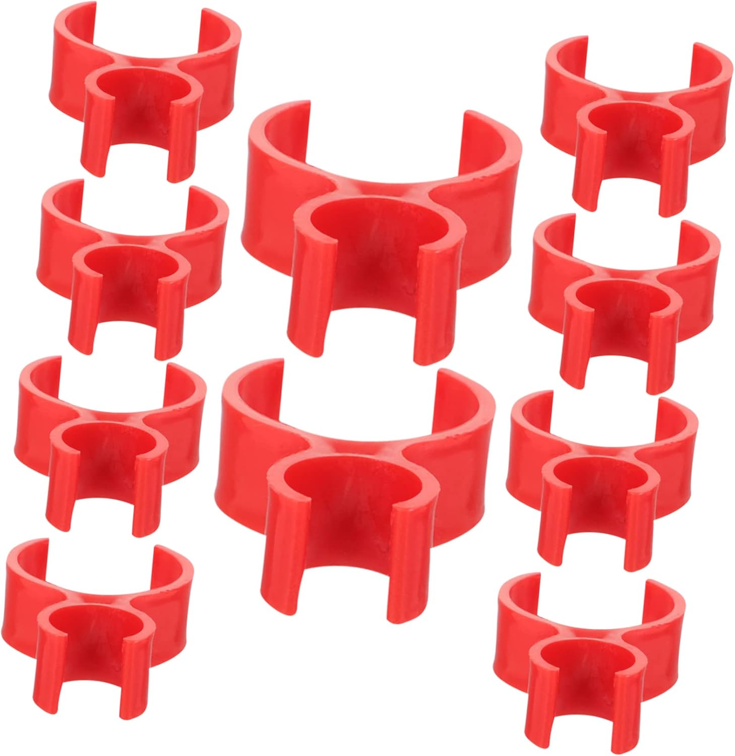 Alipis 10pcs Wine Bottle Candle Clip Holder