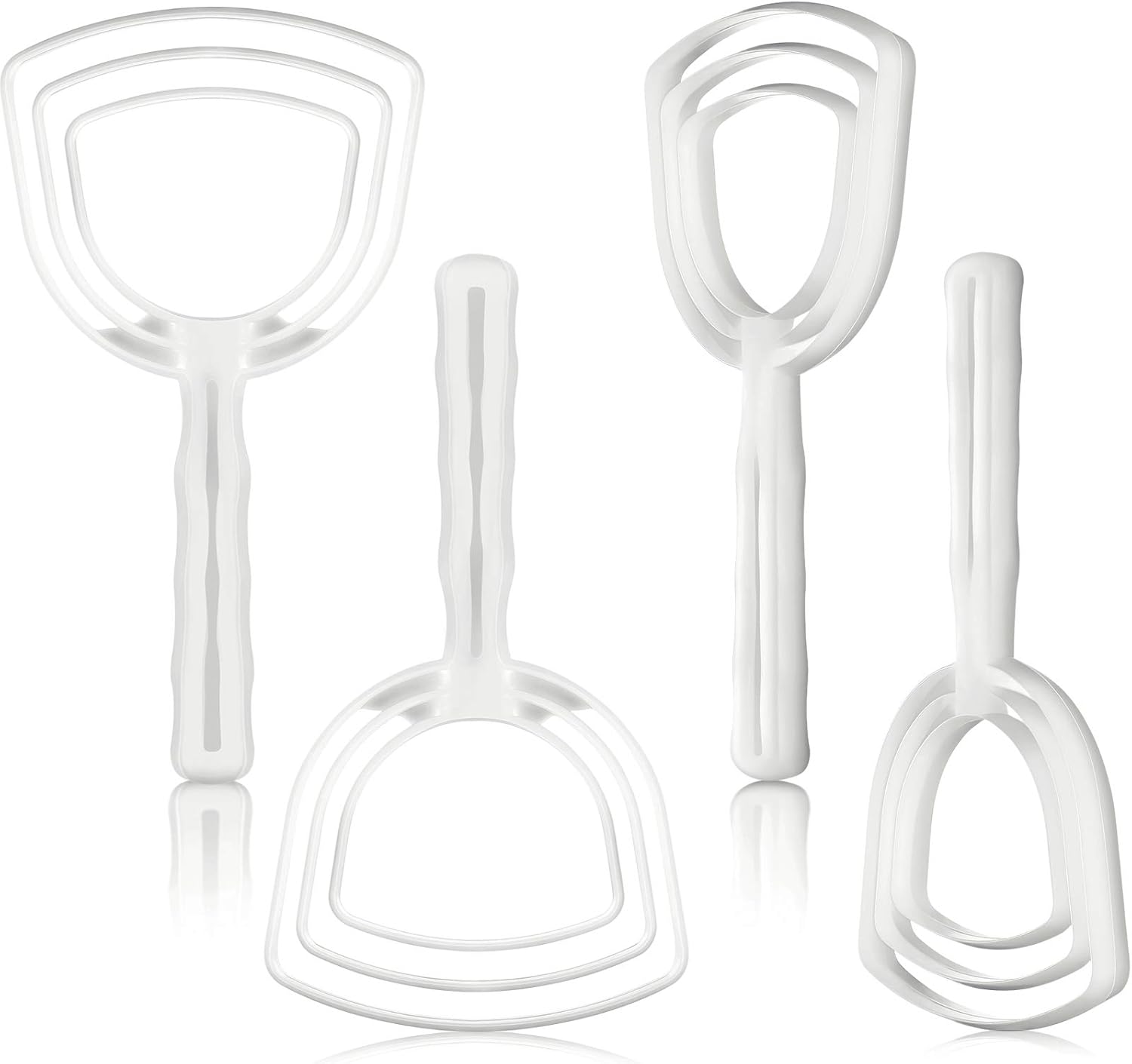 Mudder 4-Piece Fish Scale Remover Set for Kitchen Use