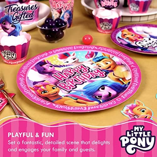 My Little Pony 16 Count 9in Party Plates - Officially Licensed