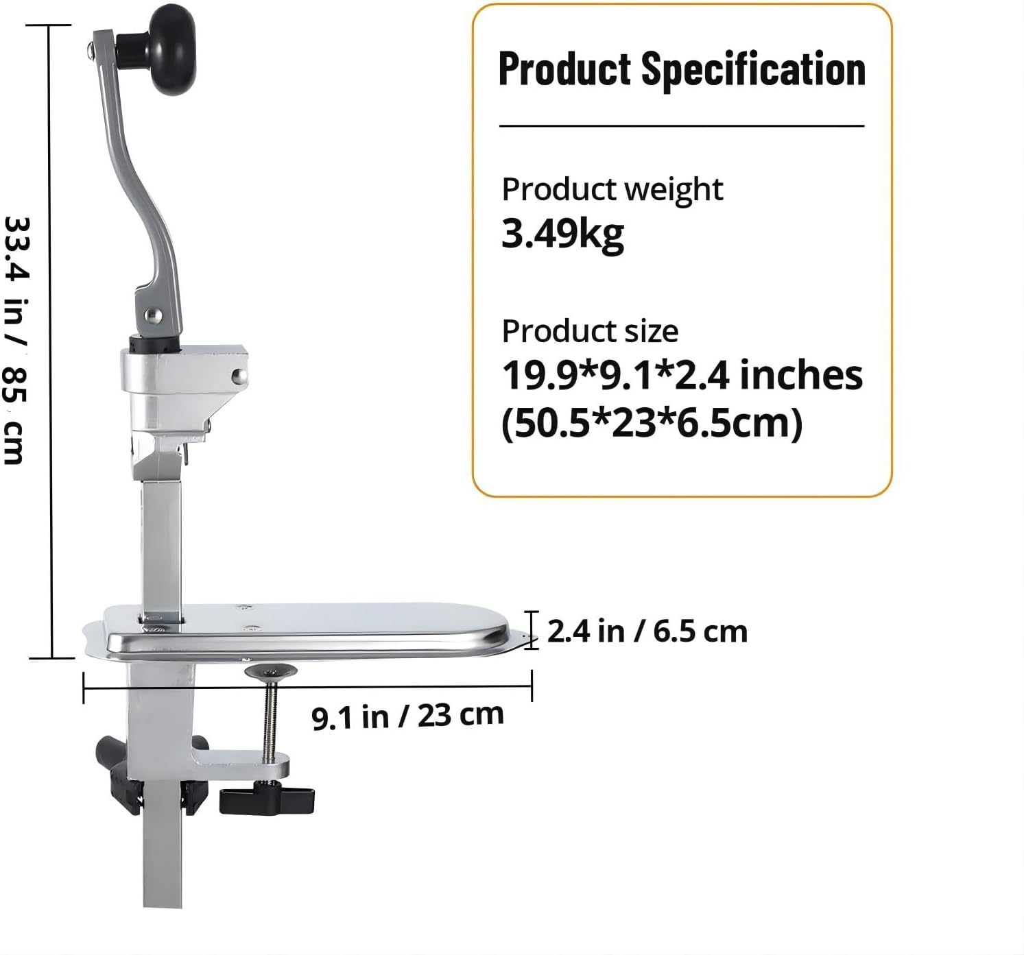 MilleLoom Heavy Duty Manual Can Opener
