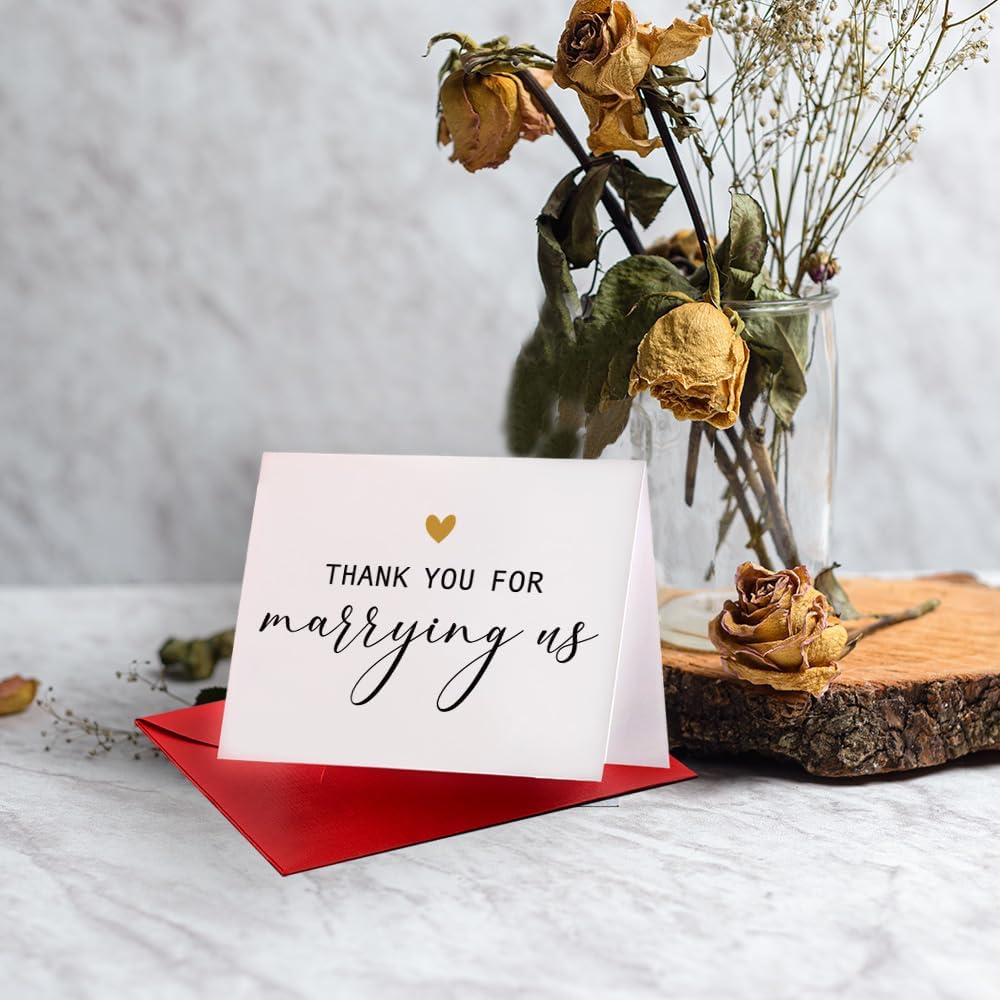 Thank You Wine Bag for Wedding Officiant
