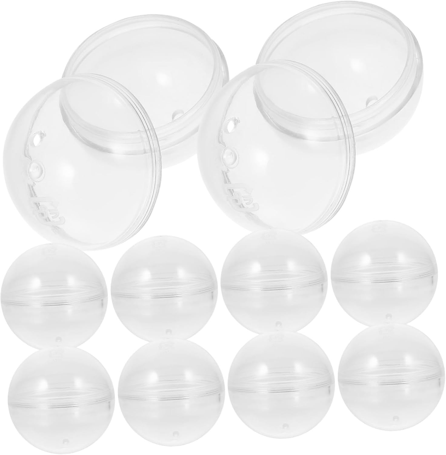 3pcs Set Smooth Fillable Balls Storage Container for Easter Party Toys