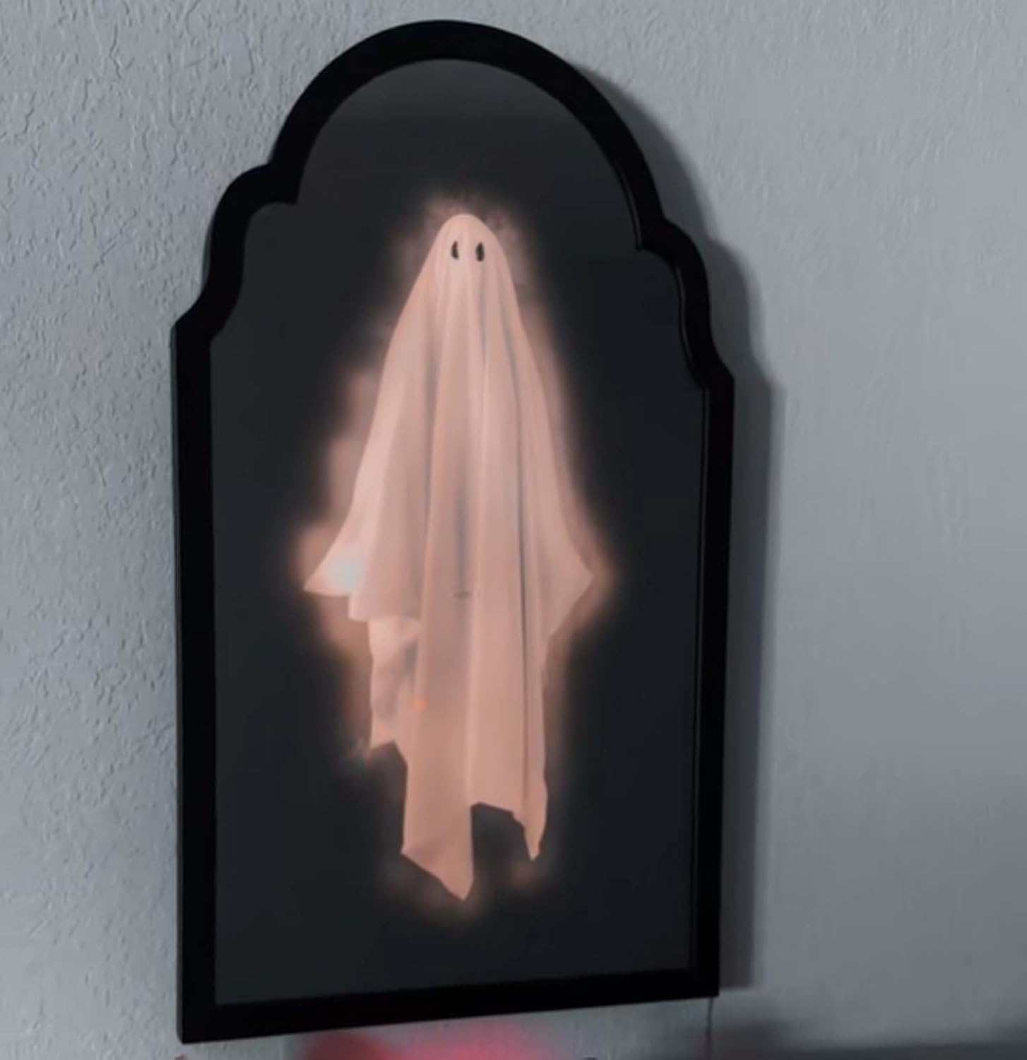 2025 Halloween Hologram Ghost Mirror with Wavy Border