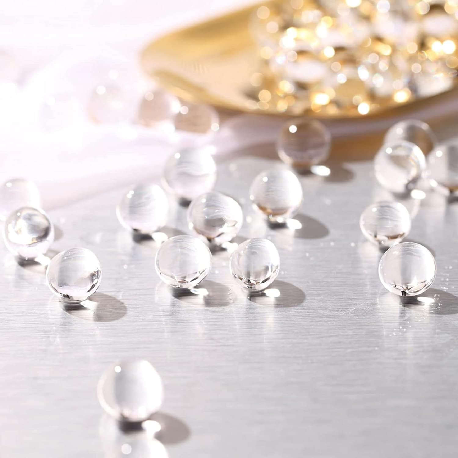 FALAMON 140000 Clear Water Gel Beads for Vase Filler