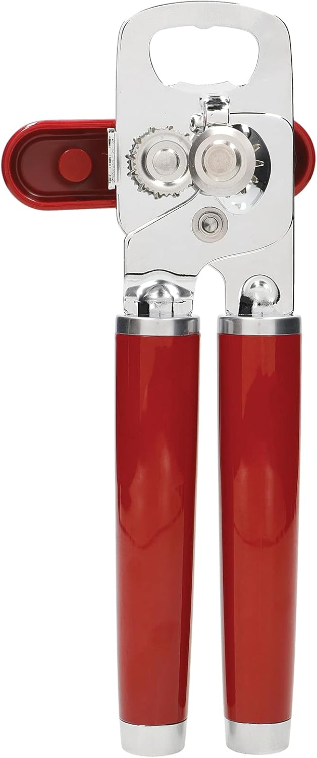 KitchenAid Tin Opener Can Bottle Opener Stainless Steel Empire Red