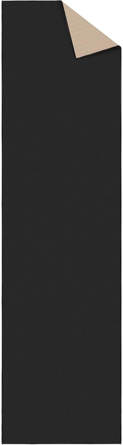 Ottomanson Hallway Runner Rug 27 x 910 Non Slip Black