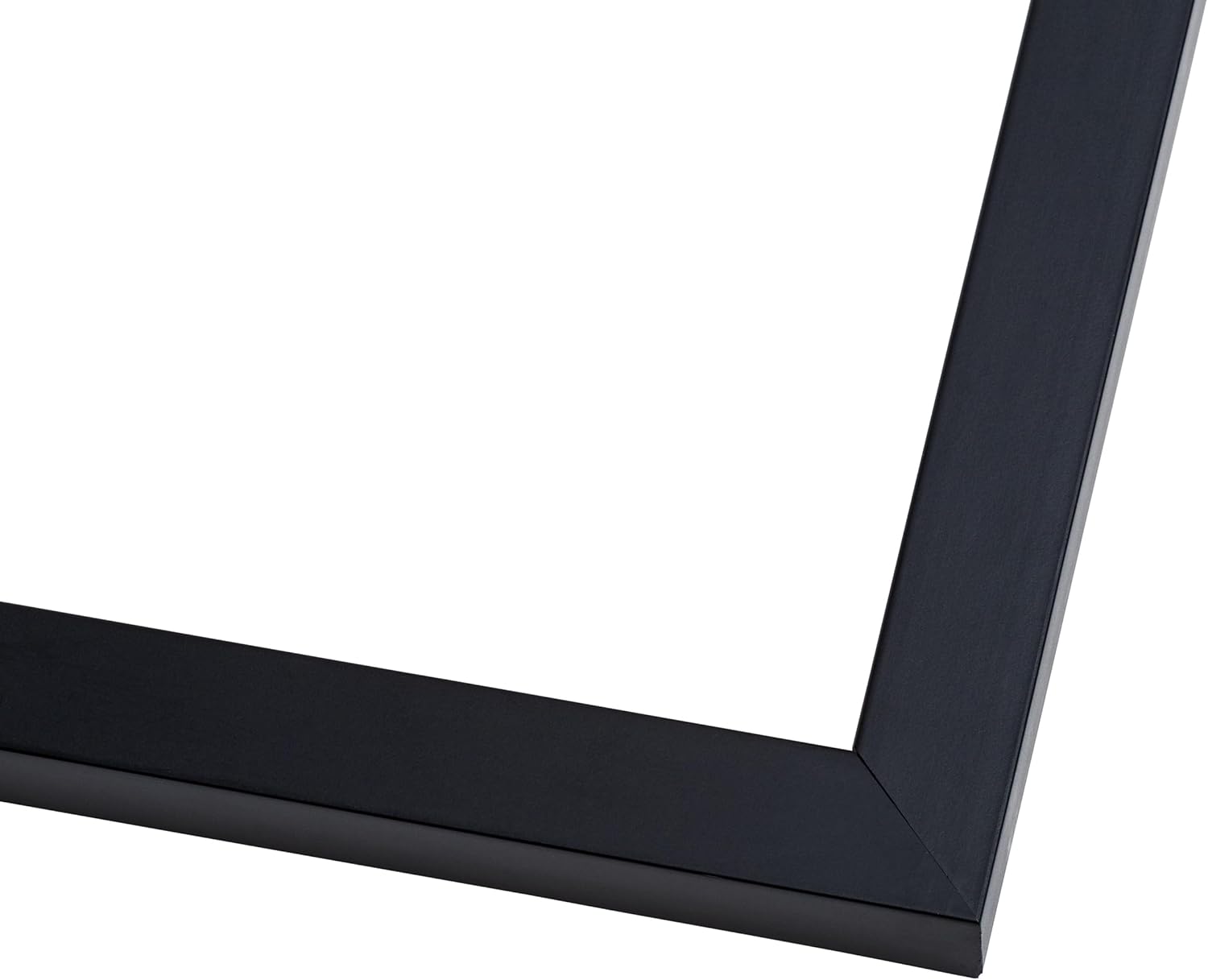 20x20 Square Black Signature Picture Frame with White Heart Mat