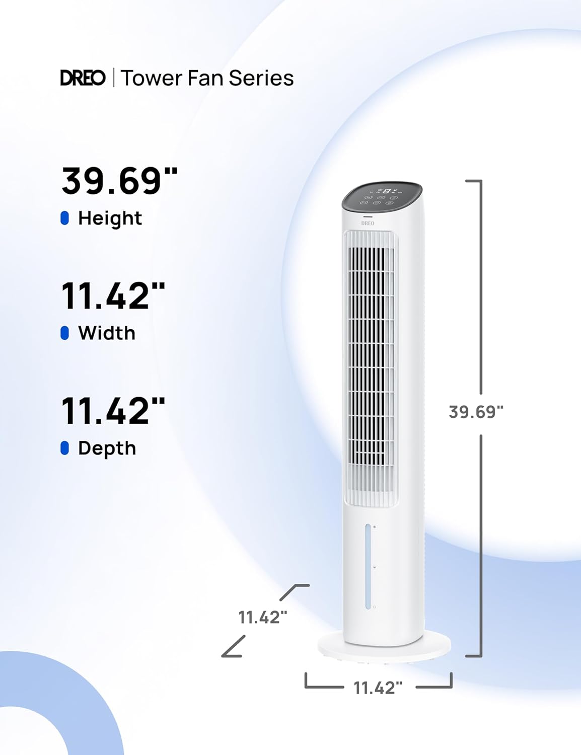 Dreo Evaporative Air Cooler with 80 Oscillation and Remote Control
