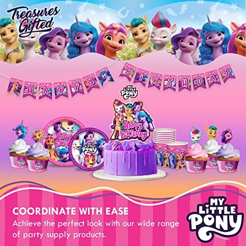 My Little Pony 16 Count 9in Party Plates - Officially Licensed