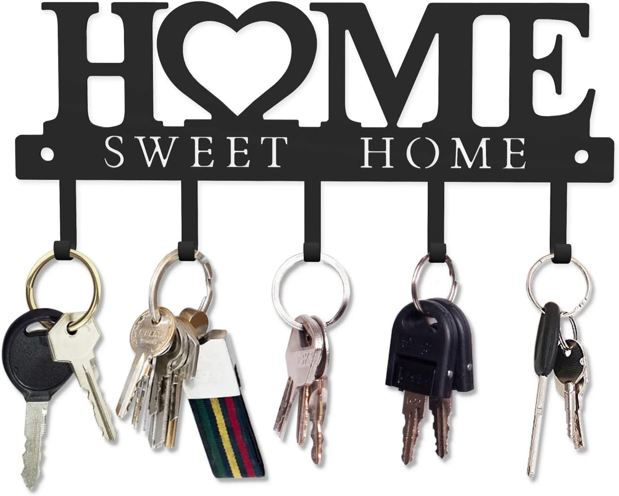 WIPHANY Key Holder Hook Organizer Wall Mount 98 Inches