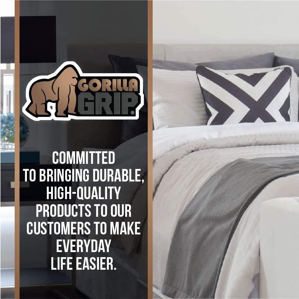 GORILLA GRIP Non-Slip Mattress Gripper for Queen Bed