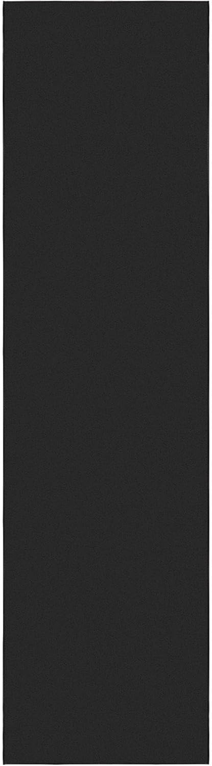 Ottomanson Hallway Runner Rug 27 x 910 Non Slip Black