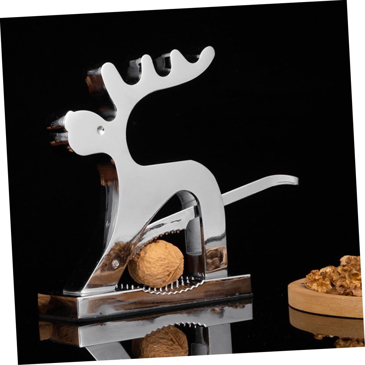 Deer Shaped Walnut Clip Nutcracker Electric Can Opener