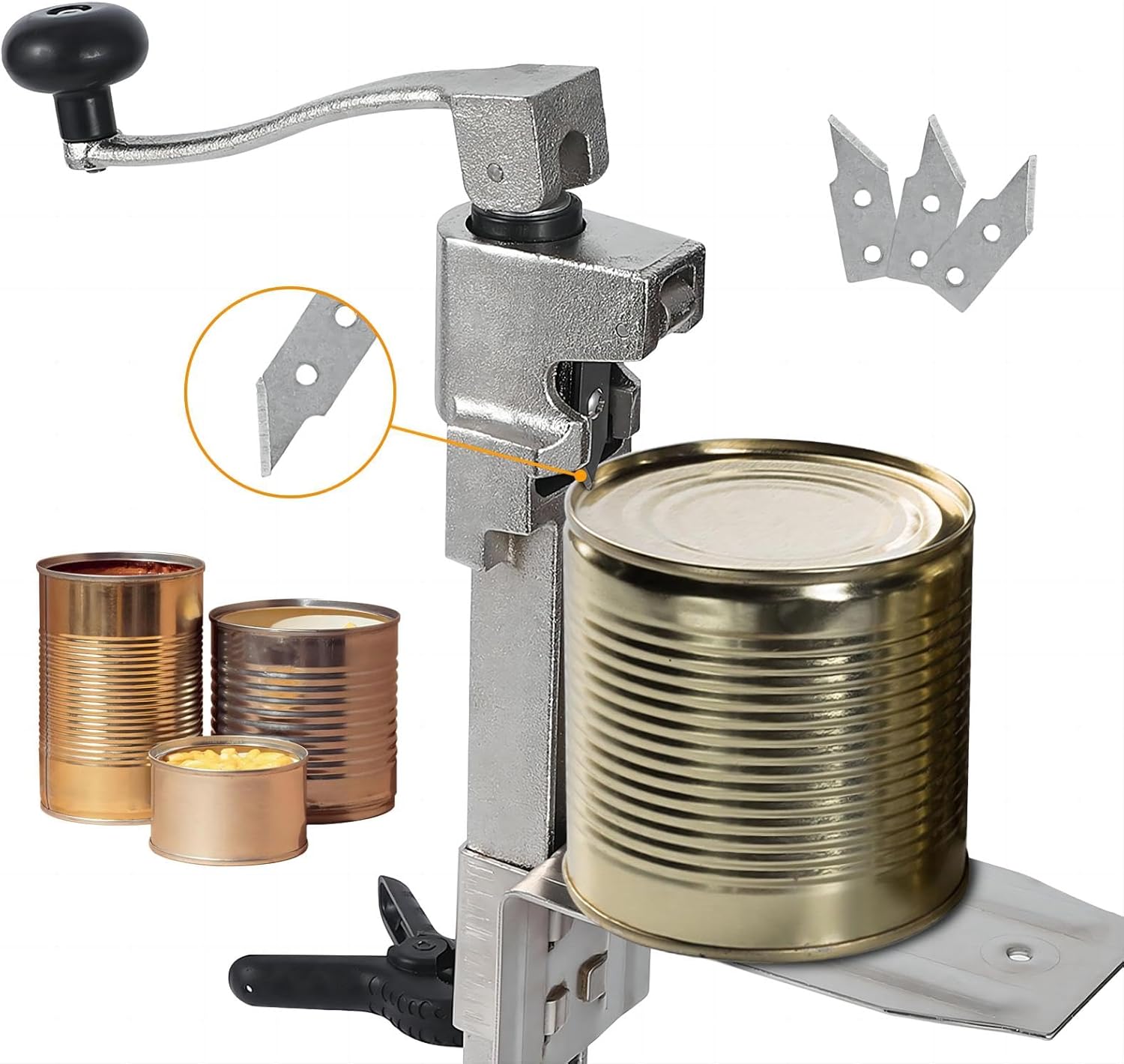 MilleLoom Heavy Duty Manual Can Opener