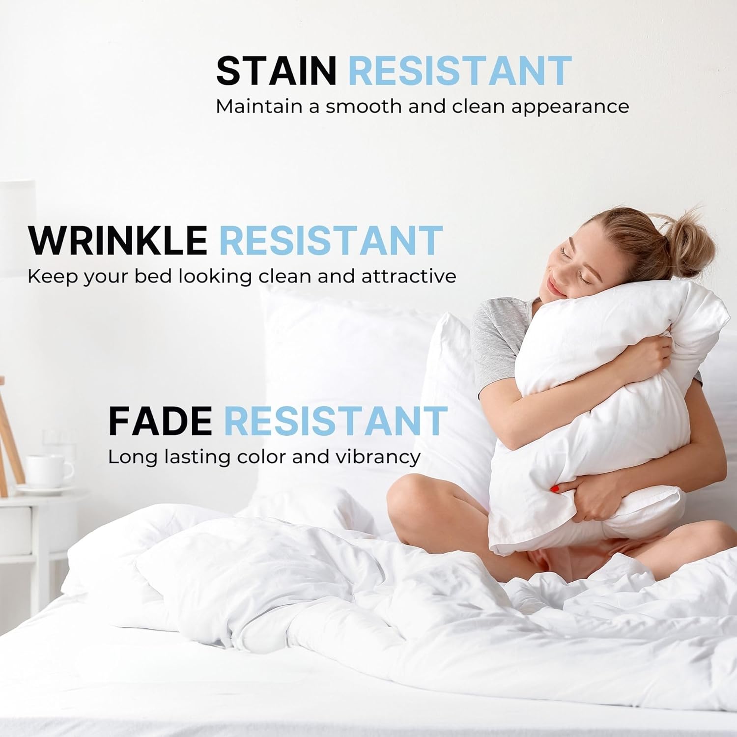 CGK Unlimited Queen Pillow Cases Set of 4