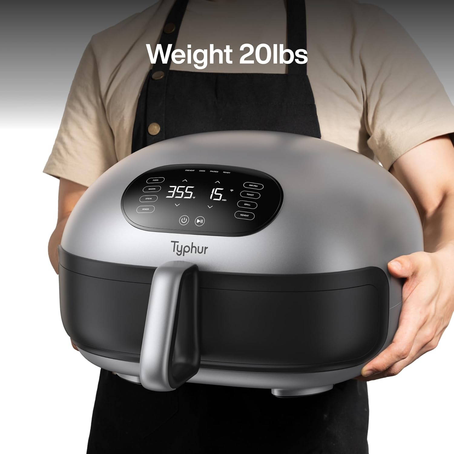 Typhur Dome 2 Air Fryer with 32 Wings Capacity
