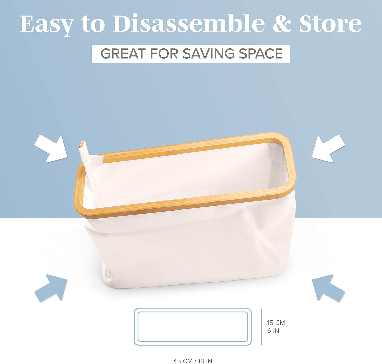 Lonbet Toilet Paper Basket Organizer Storage