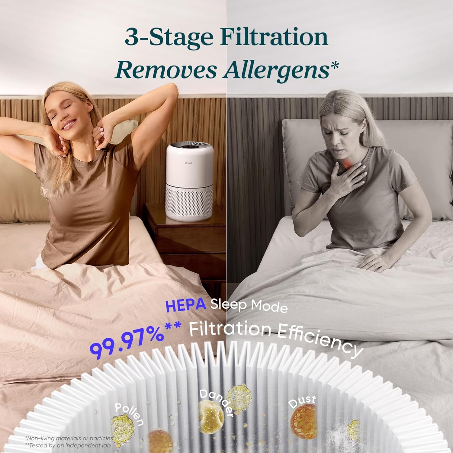 LEVOIT Air Purifier for Home Allergies Pet Hair