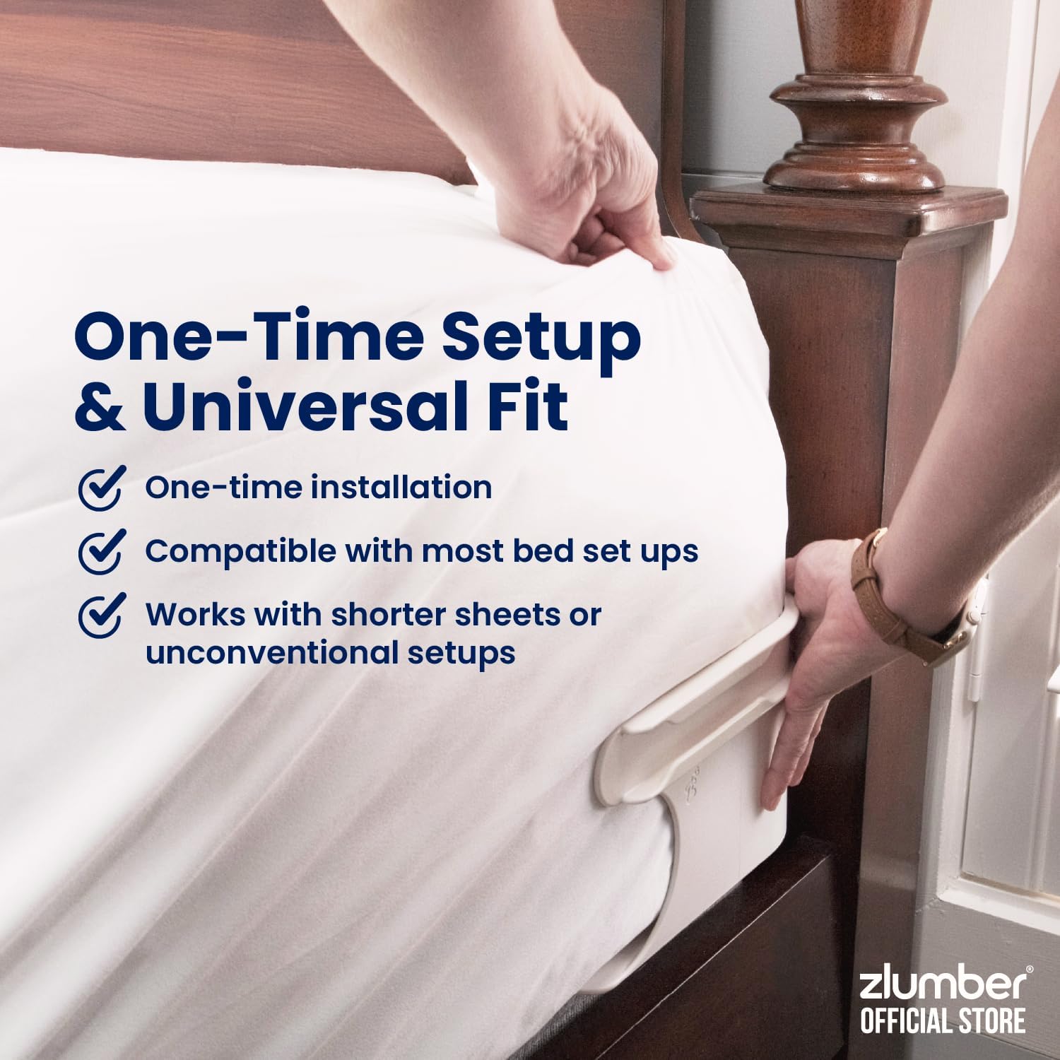 Zlumber Lock Sheet Holders - Secure Bed Sheets in Place