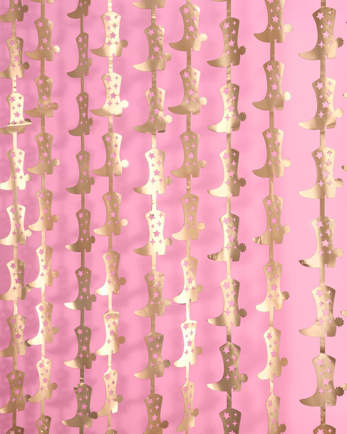 Xo Fetti Gold Foil Boot Curtains Set of 2