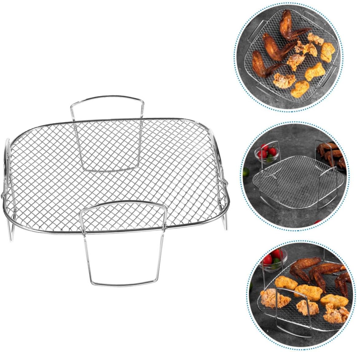 Garneck Stainless Steel Grilling Rack Cooling Rack for Air Fryer and Oven